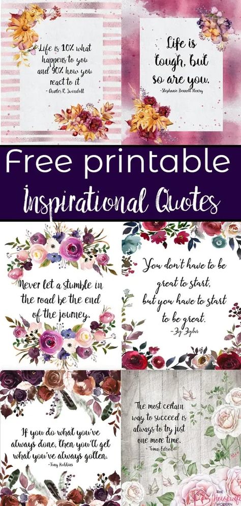 Free Printable Inspirational Quotes, Free Printable Wall Art Quotes, Craft Ideas For Beginners, Quotes To Encourage, Christmas Paper Craft, Free Inspirational Quotes, Printable Motivational Quotes, Free Printable Quotes, Motivational Printables