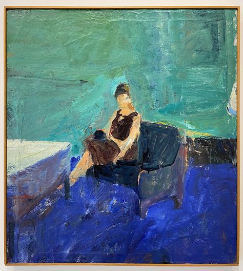 Richard Diebenkorn | Seated Woman, Green Interior, 1961. Oil… | Flickr Croquis, Bay Area Figurative Movement, Figurative Painting Acrylic, Contemporary Paintings Figurative, Richard Diebenkorn Paintings, Diebenkorn Paintings, 20th Century Painters, Rothko Paintings, Richard Diebenkorn