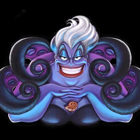 Ursula Ursula Tattoo, Ursula Disney, Disney Sleeve, Poor Unfortunate Souls, Dark Disney, Disney Iphone, Disney Villians, Sea Witch, Art Disney