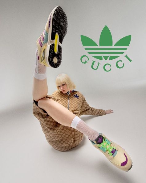 GUCCI ADIDAS CAMPAIGN 2023 Campaign (Gucci) Adidas Editorial, Gucci Spring 2023, Adidas Ads, Adidas Photoshoot, Adidas Campaign, Gucci Ad, Windhoek Namibia, Adidas X Gucci, Shoe Photography