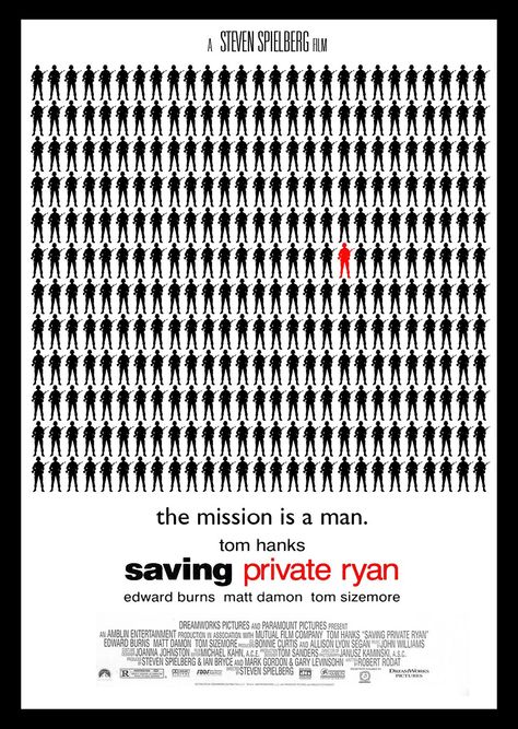 Saving Private Ryan Saving Private Ryan Poster, Patriotic Movies, Ryan Edwards, Tom Sizemore, Letterpress Poster, Saving Private Ryan, Film Images, Graphic Poster Art, Movie Posters Design