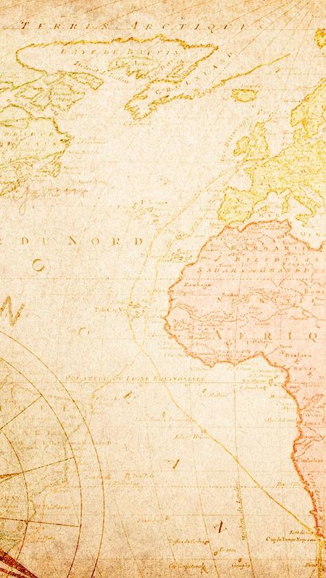 Vintage world map phone wallpaper, old paper background | premium image by rawpixel.com / Jubjang Map Background Wallpapers, Aesthetic History Wallpaper, History Aesthetic Background, Vintage Page Background, Map Phone Wallpaper, Old Paper Aesthetic, Vintage Design For Scrapbook Printable, Background Paper Printable, Pastel Map