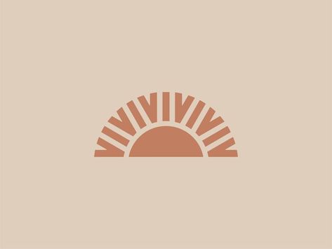 Leslie Olson — Icons and Logos Logo Ideas Aesthetic, Sun Logo Design, Sun Outline, Logo Eye, Aesthetic Logo, Visuell Identitet, Sun Pattern, Sun Logo, Eyes Makeup