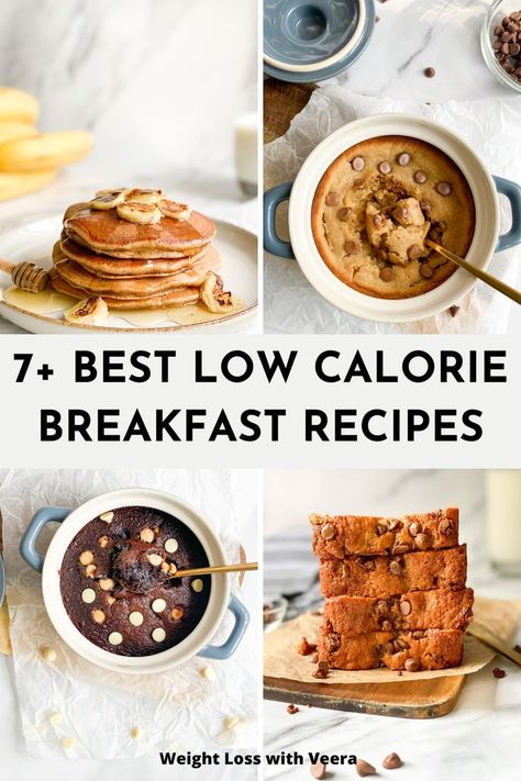 OMG! These are the best of the best low calorie breakfast recipes for weight loss! My favorite is definately the low calorie cookie baked oats! Essen, Healthy Calorie Deficit Breakfast, Low Calorie Breakfast Vegetarian, 100 Calorie Baked Oats, Low Calorie Breakfast Vegan, Simple Low Calorie Breakfast, Low Calorie Baked Oats For One, Low Calorie Oatmeal Bake, Breakfast Ideas Healthy Low Calories