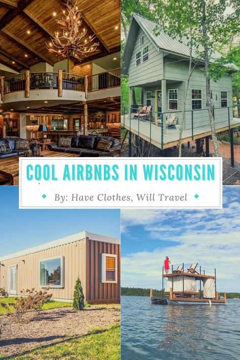 THE COOLEST AIRBNBS IN WISCONSIN – FEATURING TREEHOUSES, TINY HOMES, YURTS, BARNS & MORE! | Wisconsin travel | Wisconsin Dells | Oshkosh | unique airbnb wisconsin | best airbnb wisconsin | lake geneva wisconsin hotels | wisconsin dells hotels #wisconsin Wisconsin Family Vacations, Train Caboose, Unique Airbnb, Wisconsin Vacation, Exploring Wisconsin, Lake Geneva Wisconsin, Travel Wisconsin, Best Airbnb, Apostle Islands