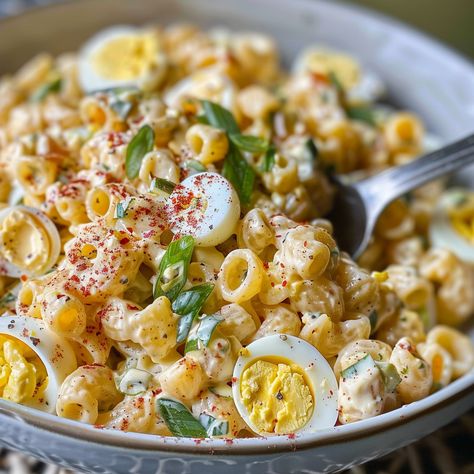 Deviled Egg Pasta Salad Recipe - Devil Egg Pasta Salad Recipe, Pasta Egg Salad, Pasta Salad With Egg, Deviled Egg Pasta Salad Recipe, Deviled Egg Pasta Salad, Egg Pasta Salad, Salad With Egg, Deviled Egg Pasta, Egg Pasta