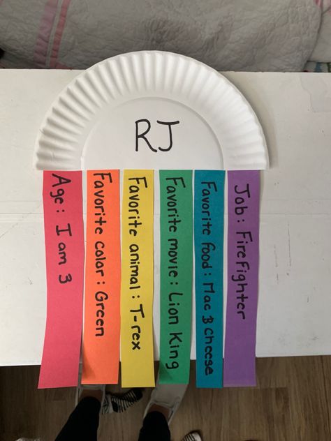 I Am A Rainbow Book Activities, Friendship Rainbow Preschool, Pandas, Rainbow All About Me Craft, Teamwork Crafts For Preschool, I Am Special Crafts Preschool, Bible Rainbow Craft, Character Education Preschool, Pride Month School Activities