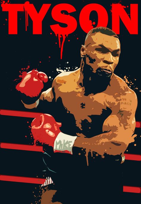 MIKE TYSON Pt 2 | Flickr - Photo Sharing! Mighty Mike, Genos Wallpaper, Sporting Legends, Muhammed Ali, Boxing Posters, Creation Art, Boxing Champions, Sport Art, Sport Icon