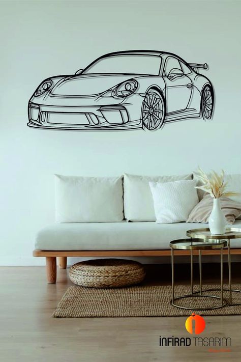 Petrol Vibes, F1 Room, Car Themed Rooms, Car Guy Gifts, Airplane Wall Art, Car Bedroom, Personalized Wall Decor, Car Silhouette, Cars Room