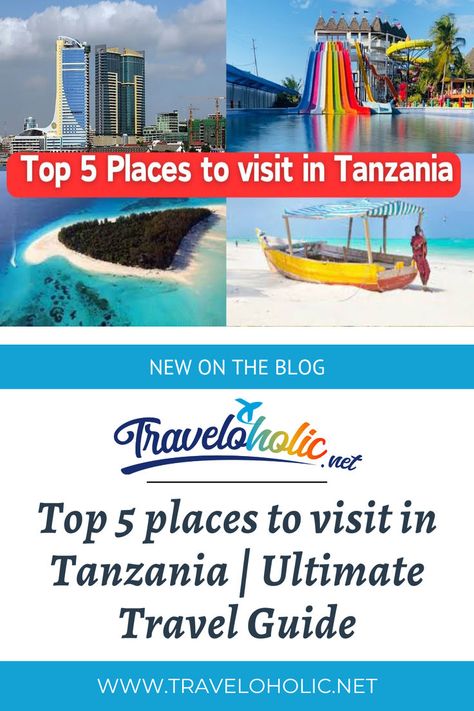 Discover the top 5 places to visit in Tanzania with our Ultimate Travel Guide! From thrilling safaris to pristine beaches, cultural experiences, and more, this guide has everything you need to plan an unforgettable adventure in Tanzania. 🌍✈️ #Tanzania #TravelGuide #Safari #BeachVacation #CulturalExperience #AdventureTravel Adventure Travel, Adventure Places, Travel Things, Cultural Experience, Hot Topics, Let's Go, Tanzania, Great Places, Beach Vacation