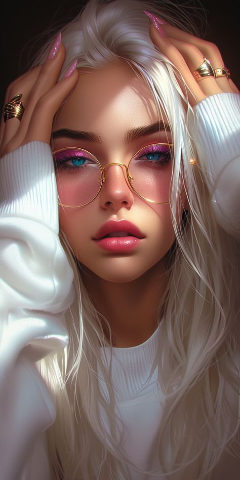 Digital Portrait Art Beautiful, Beautiful Anime Woman, Cartoon Cyberpunk, Cyberpunk Women, Anime Long Hair, Cyberpunk Female, Beauty Killer, Pop Art Images, Girl Wallpapers