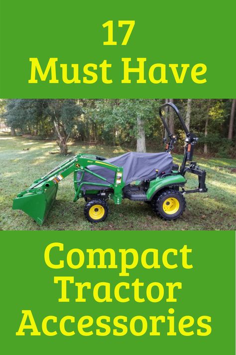 Tractor Accessories, Compact Tractors, Tractor
