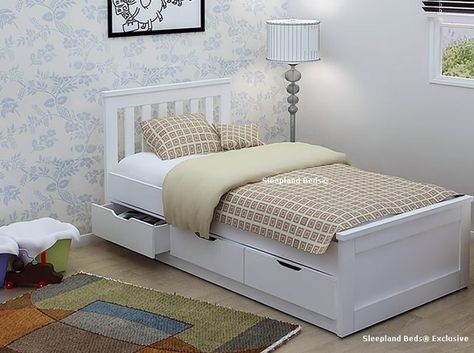 Single Bed Frame Ideas, Cabin Bed Frame, Single Storage Bed, Single Beds With Storage, Storage Cabin, Bed Designs With Storage, Bedroom Design Diy, Storage Bed Frame, Home Bedroom Design