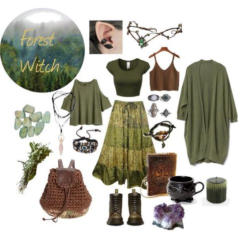 Fairycore Outfits, Moda Hippie, Haine Diy, Forest Witch, Fest Outfits, Mode Grunge, Estilo Hippy, Mode Hippie, Witchy Outfit