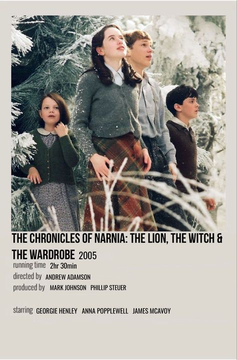 Show Polaroid Poster, Narnia Movies, Winter Movies, Indie Movie Posters, Film Polaroid, Movie Card, The Chronicles Of Narnia, Iconic Movie Posters, Film Posters Minimalist