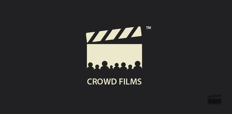 Crowd Films Film Logo Ideas, Movie Production Logo, Film Studio Logo, Film Production Logo, Movies Logo, Films Logo, Cinema Logo, Logo Film, Movie Logos