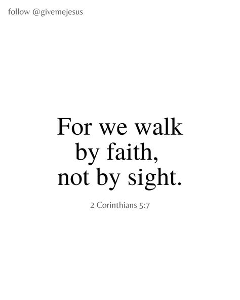 🤍 𝐆𝐨𝐝 | 𝐉𝐞𝐬𝐮𝐬 | 𝐁𝐢𝐛𝐥𝐞 𝐕𝐞𝐫𝐬𝐞𝐬 on Instagram: “Type "Amen" if you walk by faith.⁣ -⁣ 👉 Discover daily bible quotes and verses here…” Bio Verses Instagram, Bible Life Quotes, Bible Verses For Him Quotes, Faith Verses Bible, Bible Verses About Toxic People, Bible Verse For Athletes Motivational, Godfidence Quotes Faith, Bible Verse About Trust, Daily Scripture Quotes Encouragement