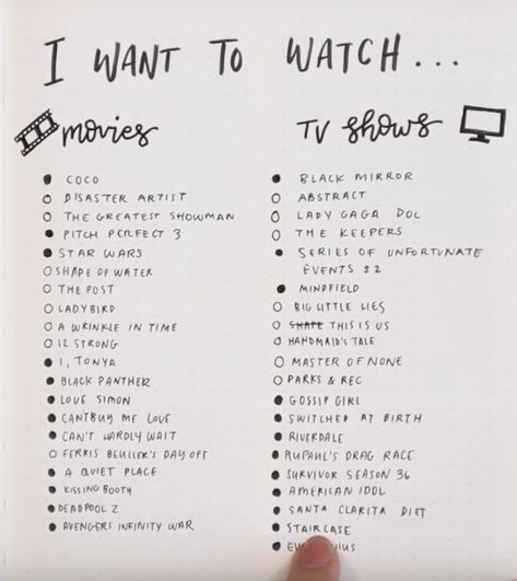 Some cool stuff to watch out@ shubhamvaidya62@SV622 Bullet Journal Netflix, Stuff To Watch, Shows And Movies To Watch, Notesbog Design, Bucket List Movie, List Of Tv Shows, Netflix Movie List, Disney Movies List, To Watch