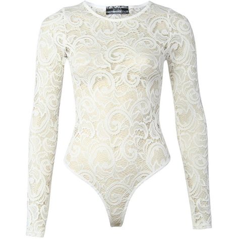 Bridal Bodysuit, White Lace Bodysuit, Bridal Tops, Bridal Separates, Top Wedding Dresses, Shapewear Bodysuit, Body Suit Outfits, Lace Outfit, Lace Long Sleeve