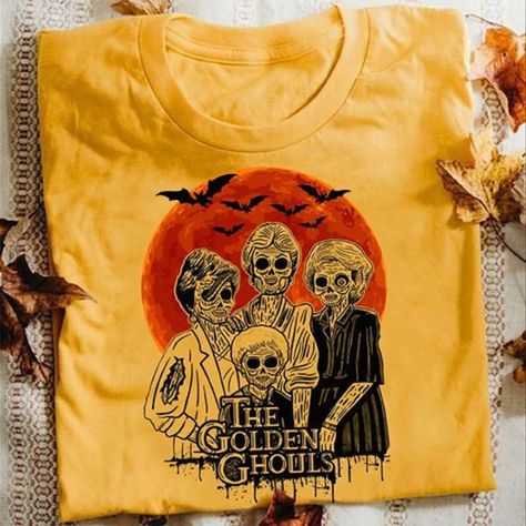 Sublimation Tshirt Ideas, Golden Ghouls, Halloween Clothes, Tshirt Ideas, Halloween Theme, Outfits Otoño, Fall Feels, Ideas Halloween, Halloween Fashion