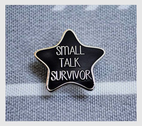 gifts for introverts pin small talk Humour, Gifts For Introverts, Funny Best Friend Gifts, Funny Stocking Stuffers, Holiday Shopping List, Positivity Stickers, Funny Christmas Gifts, Small Talk, Cool Pins