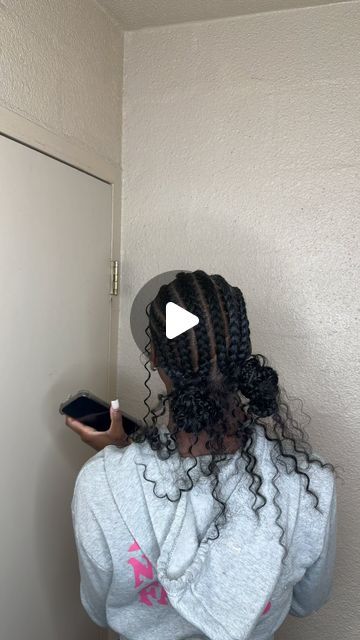 @style_sbyjayy on Instagram: "8 Stitch Braids with two buns 😍😍

📍Quincy Fl" Stitch Braids With Two Buns, Braids With Two Buns, Stitch Braids Into Bun, Stitch Bun, 8 Stitch Braids, Braids Into Bun, Two Buns, Stitch Braids, Braided Bun