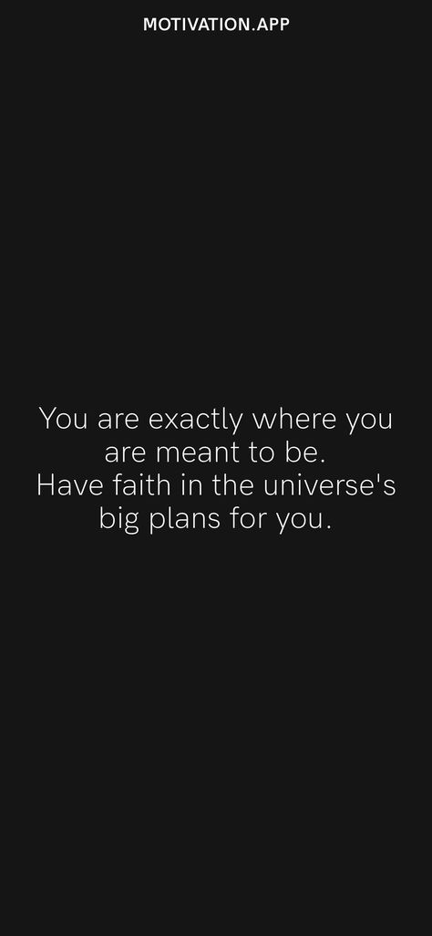 Life Quotes, The Universe Has A Plan, Motivation App, App Download, Have Faith, The Universe, Good Vibes, Affirmations, Meant To Be