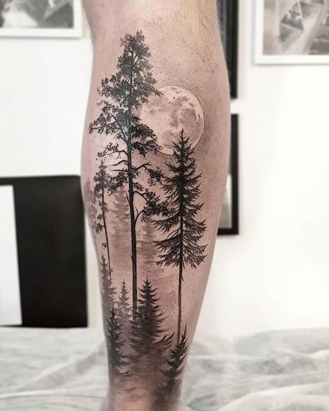Compass And Tree Tattoo, Whitechapel Tattoo, Forearm Tattoos Men Unique, Forarms Tattoo Designs Men, Unless Tattoo, Womens Tattoo Ideas, Forest Tattoo Ideas, Forest Forearm Tattoo, Forest Tattoo Sleeve