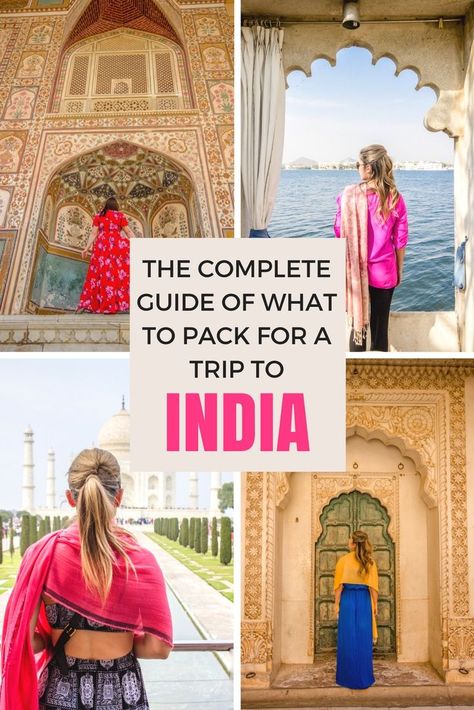 What To Wear In India, India Packing List, India Vacation, Delhi Travel, India Travel Guide, Packing Guide, Quoi Porter, Visit India, Trip Outfits