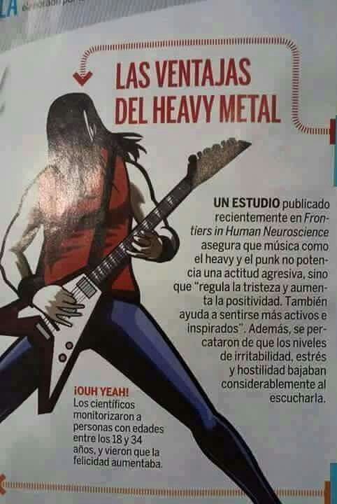 an advertisement for a metal band in spanish