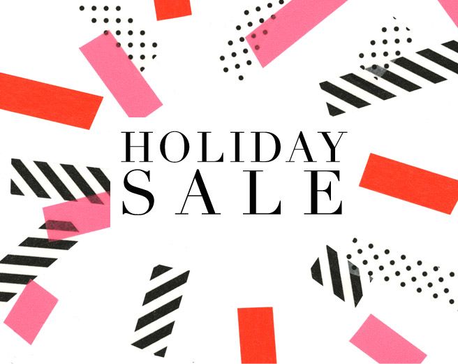 the holiday sale is on and it's time to go