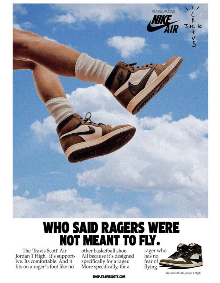 an advertisement for nike air force sneakers with the words who said racers were not meant to fly