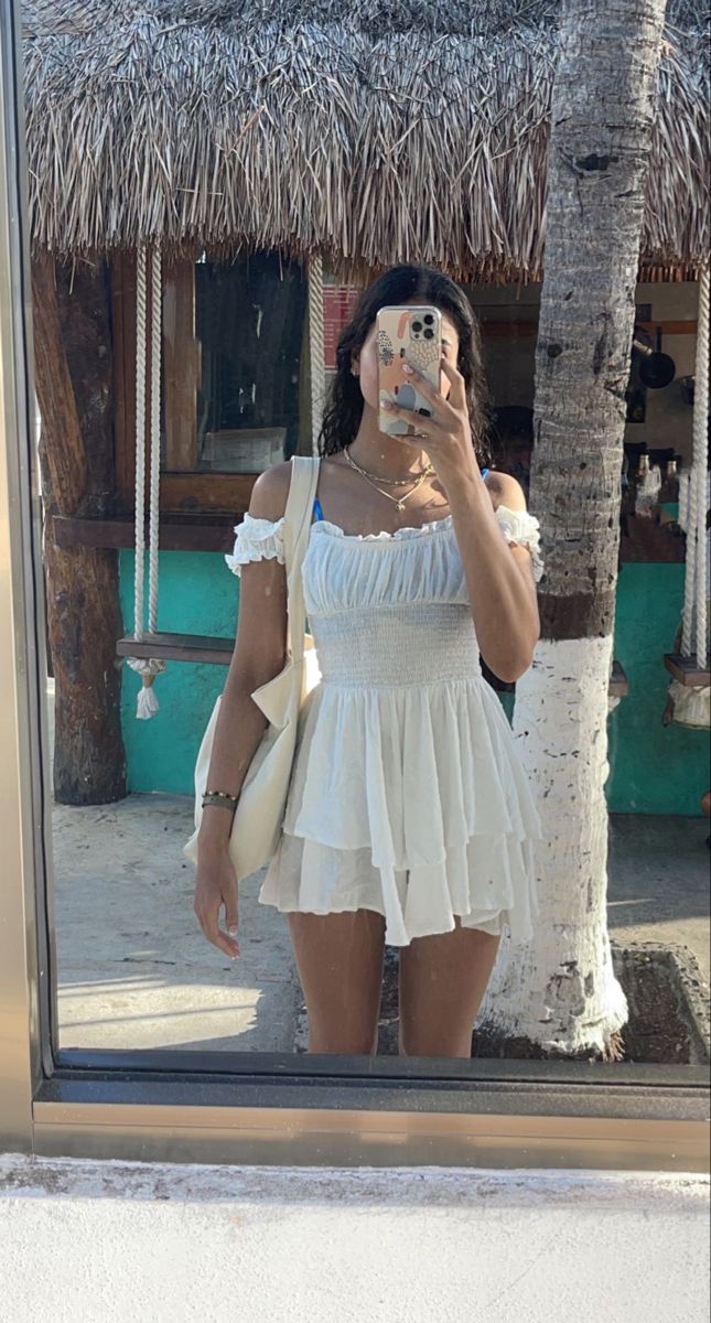 Spring summer fashion beach outfit mexico cancun spring break vacation Summer Vacation Beach Outfits, Cute Beach Date Outfits, Spring Break Cancun Outfits, Ph Outfit Ideas, Summer Beach Dress Aesthetic, Summer Dresses For Vacation, Aesthetic Beach Outfit Ideas, Beach Vacation Outfit Inspo Aesthetic, Tropical Beach Outfits Summer Vibes