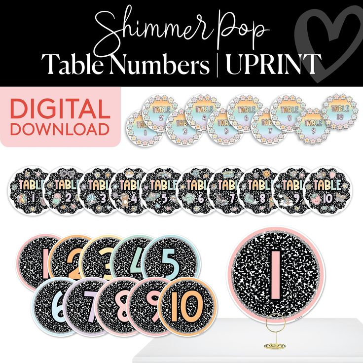 Shimmer Pop Classroom table numbers Classroom Table Number Ideas, Childcare Ideas, Alphabet Birthday, Classroom Borders, Teacher Forms, Displaying Student Work, Birthday Bulletin Boards, Birthday Bulletin, Classroom Tables