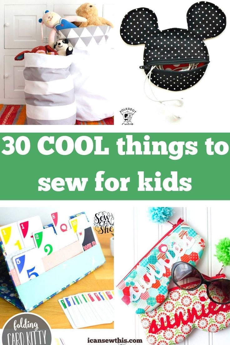 the top 10 cool things to sew for kids