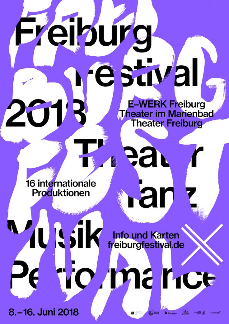 a poster with the words festival 2013 in white and purple on a purple background,