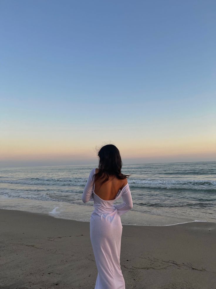 california, socal, beach life, sunset, beach aesthetic, sunrise, golden hour, sky photos, sunny, sun, sunset aesthetic, clean girl, clean girl aesthetic, candid, candid photos, photo dump, photography, mood board, dream beach life, dream life, ootd, outfit inspo, summer style, summer, summer aesthetic, vsco, vsco girl, fit ideas, summer girl, beach girl, summer life, natural Long Dress At The Beach, Maxi Dress On Beach, Feminine Beach Aesthetic, Clean Girl Beach Aesthetic, Modest Beach Pictures, Dress Beach Pics, Fit Ideas Summer, Winter Beach Outfits, Golden Hour Sky