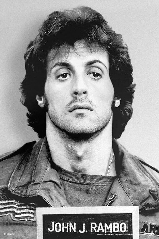 john j rambo is shown in this mug shot