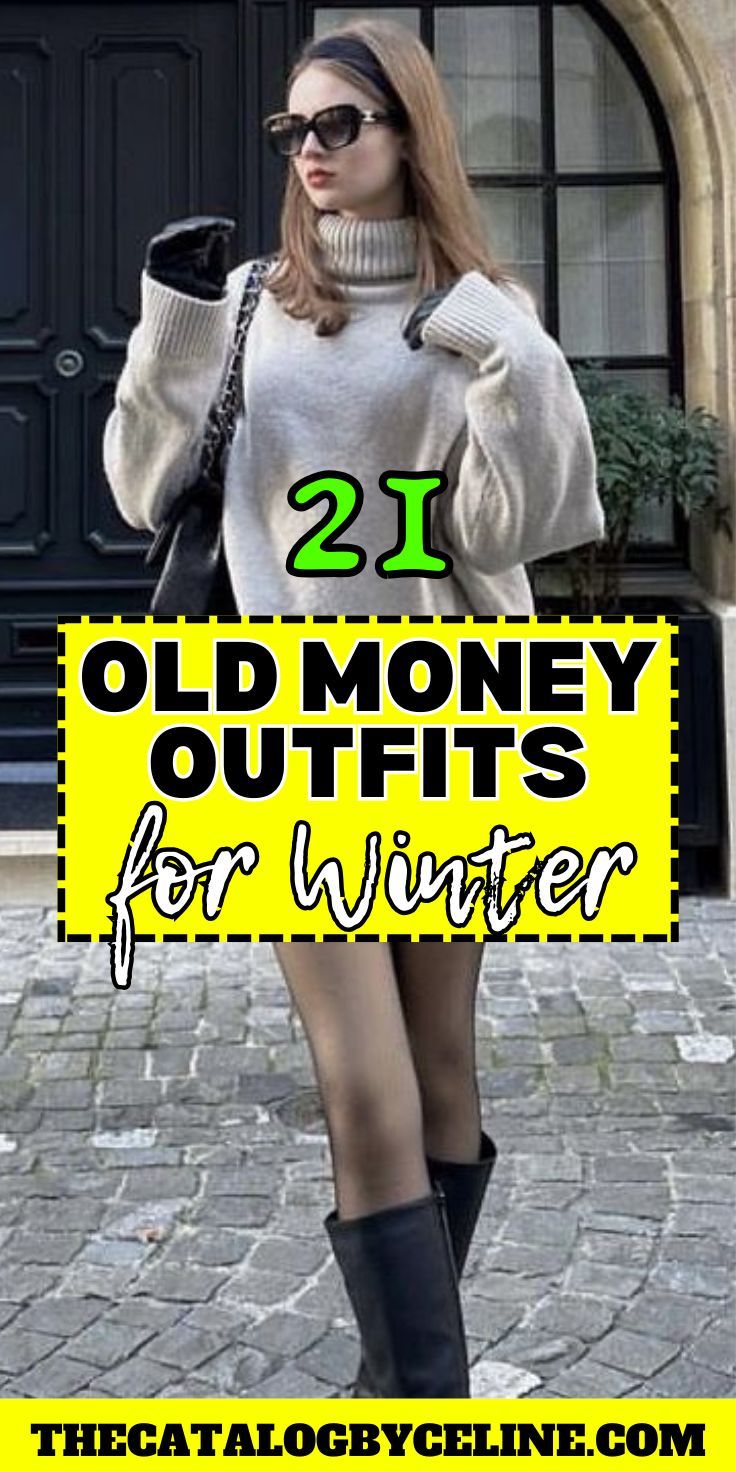 21 Old Money Looks for Winter that are Chic & Classy | Old Money Outfits | Winter Outfits Classy Old Money Outfits, Old Money Outfits Winter, Old Money Style Outfits, Preppy Fall Outfits Women, Old Money Fall, Old Money Outfits Women, Sweater Skirt Combo, Old Money Winter Outfits, Old Money Winter