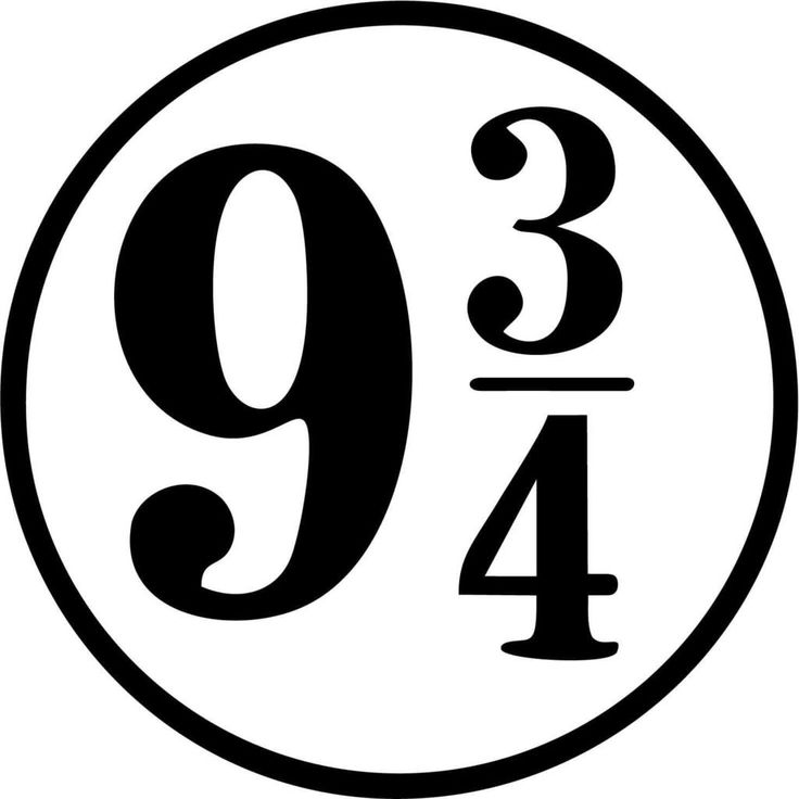 a black and white logo with the number nine in it's center, surrounded by smaller numbers