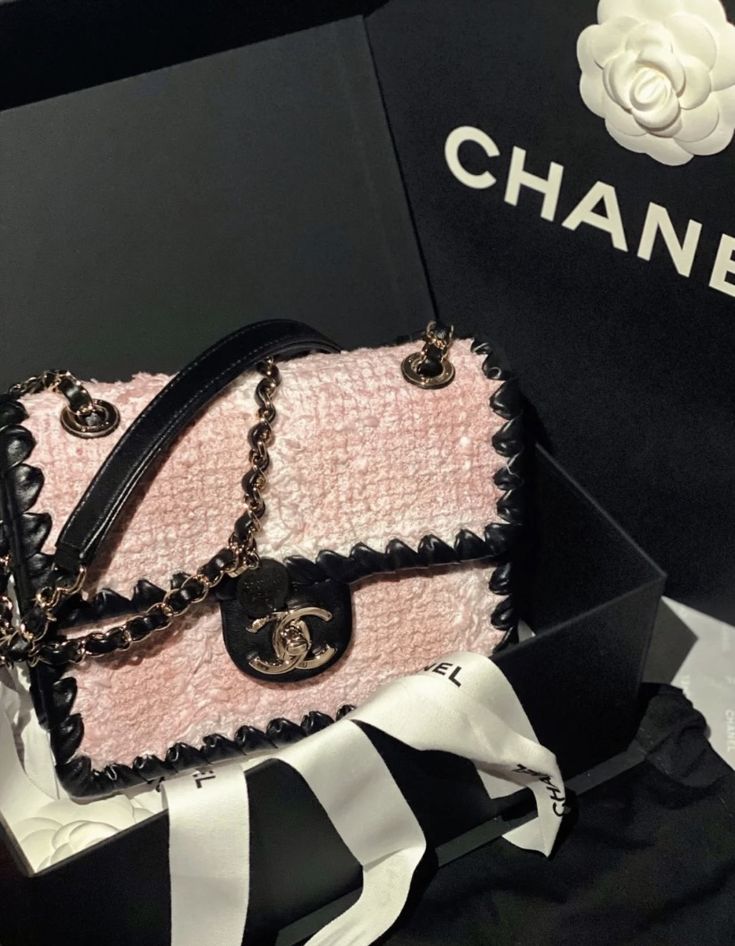 Chanel Bag Aesthetic Wallpaper, Luxury Purses Chanel, Chanel Bah, Chanel Aesthetic Pink, Chanel Bags Aesthetic, Chanel Bag Aesthetic, Chanel Bag Pink, Mochila Chanel, Rich Bags