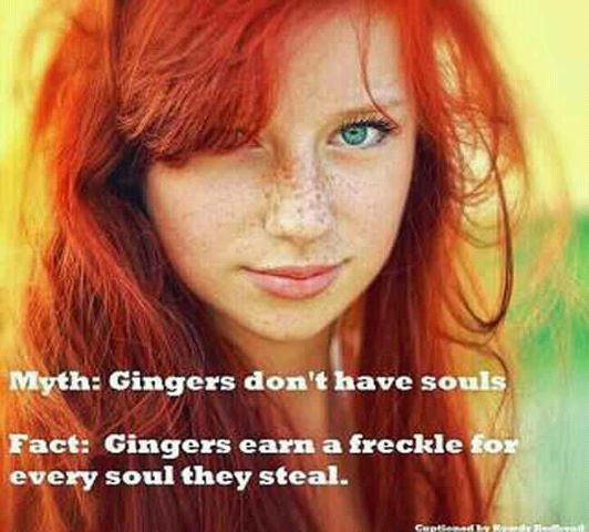 Humour, Ginger Facts, Ginger Quotes, Ginger Jokes, Red Hair And Blue Eyes, Redhead Facts, Ginger Humor, Redhead Quotes, That's So Raven