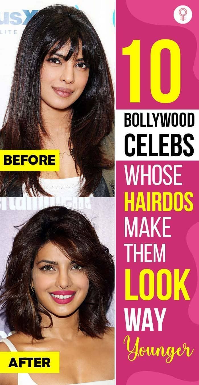 10 Bollywood Celebs Whose Hairdos Make Them Look Way Younger: let’s look into these quirky hairstyles these actresses have embraced that not only suit them perfectly but also make them look no older than a teenager! #hairstyles #celebrities #celebrityhairstyle #hairstyleideas Teenager Hairstyles, Quirky Hairstyles, Younger Hair, Hairstyles Celebrities, Bollywood Suits, Through The Decades, Bollywood Hairstyles, Latest Hair Trends, A Celebrity