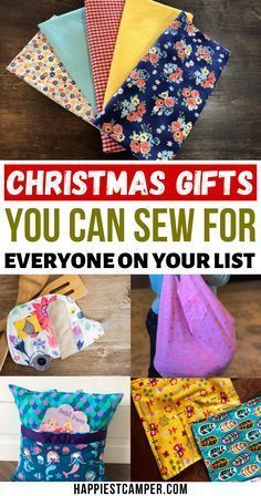 christmas gifts you can sew for everyone on your list