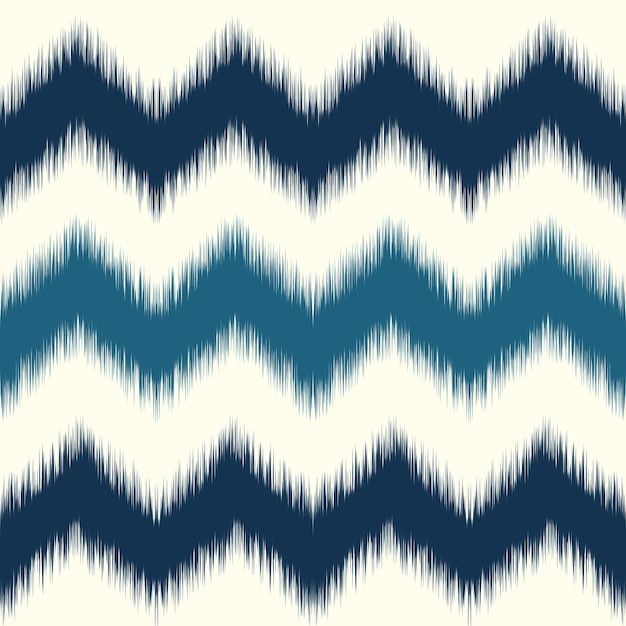 a blue and white zigzag pattern that is very similar to the background