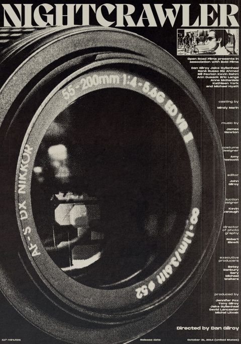 an advertisement for the nightcrawler camera