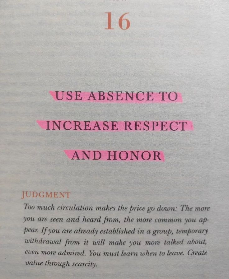 an open book with pink writing on the front and back cover that says, use assurance to increase respect and honor