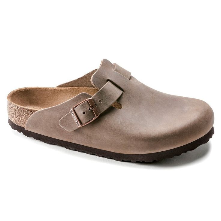 Boston Oiled Leather Tobacco Brown | BIRKENSTOCK Thessaloniki, Linz, Zermatt, Boston Clogs, Jerome Dreyfuss, Birkenstock Boston, Birkenstock Madrid, Birkenstock Boston Clog, Leather Clogs