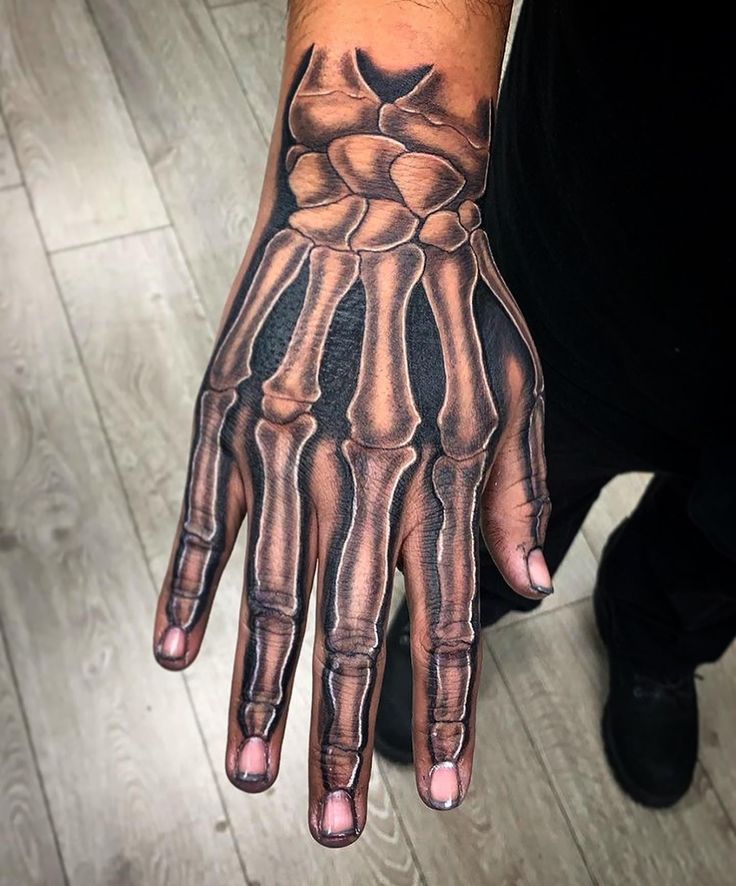 Skeleton Hand Outline Tattoo Sleeve Tattoos Skeleton, Easy Hand Tattoos For Guys, Skeleton Outline Tattoo, Skeleton Hand Stencil, Tattoo Ideas For Men On Hand, Bone Hand Tattoo Skeletons, Hand Tattoo Men Ideas, Hand Tattoos Red Ink, Skeleton Tattoo Hand Men