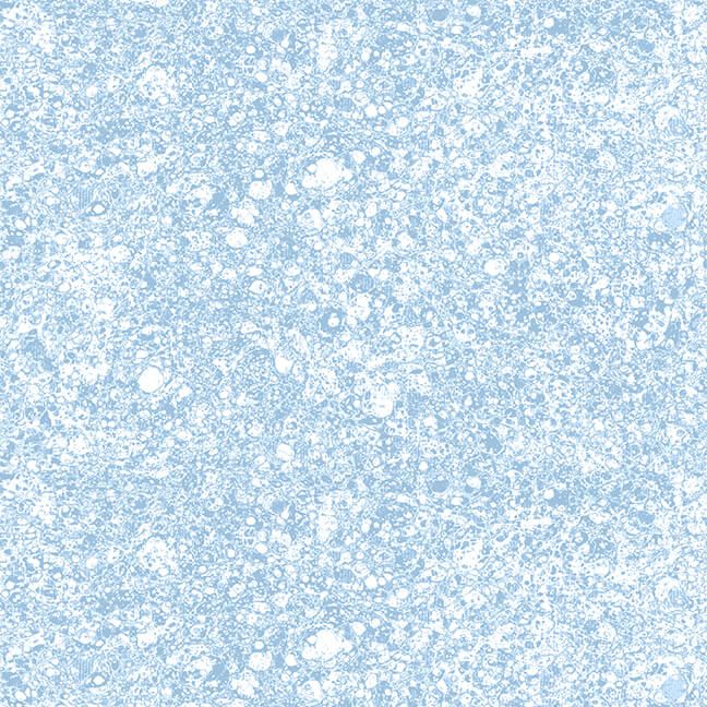 an abstract blue and white background with lots of small dots on it's surface
